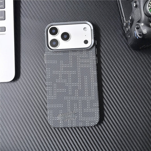 Ordered Fiber Texture Apple Phone Case