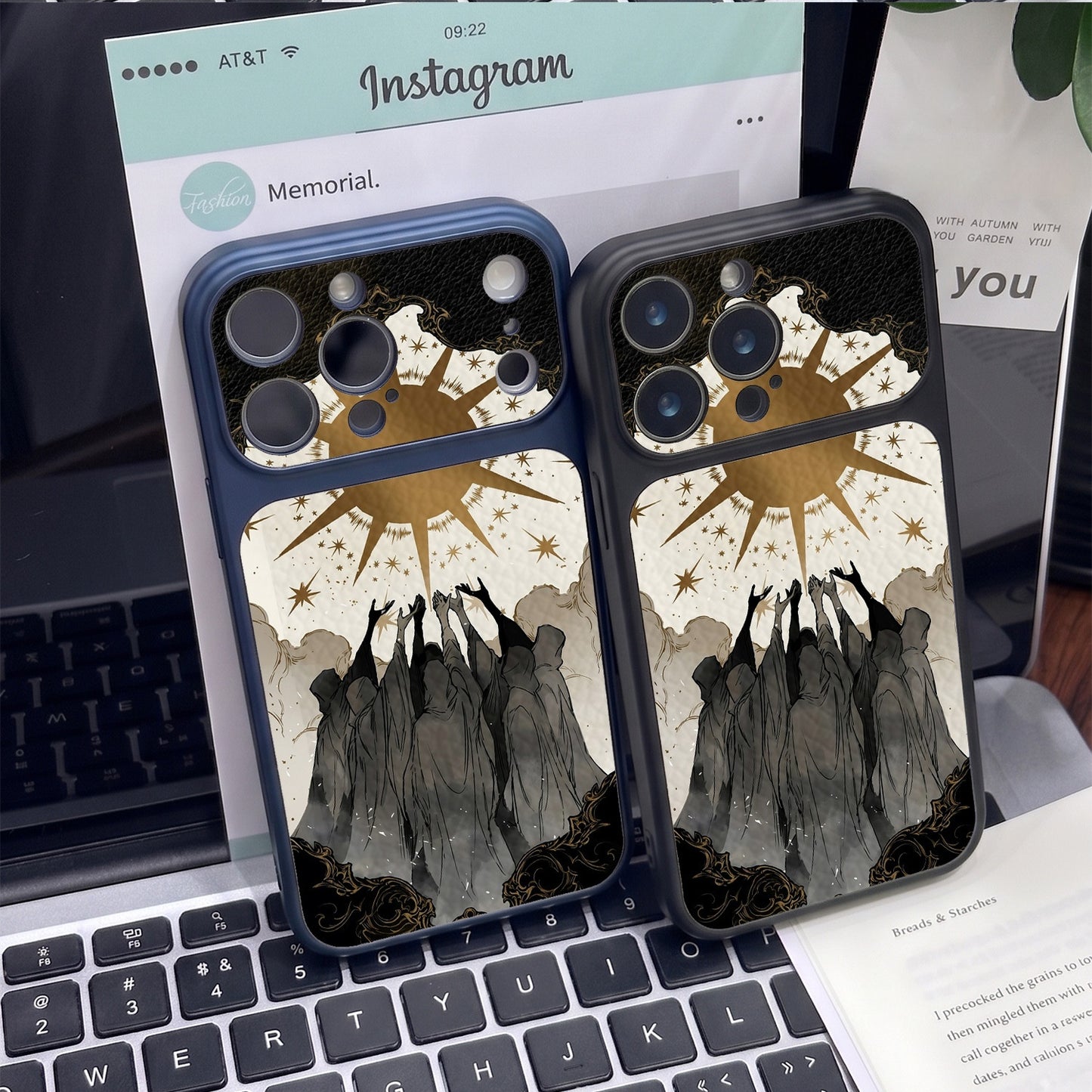 Sun God Worship Magnetic Apple Phone Case