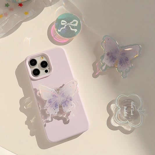 Acrylic Creative Back-Adhesive Shell Airbag Telescopic Lazy Stand