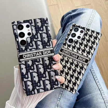 Fabric Embroidered Samsung Phone Case