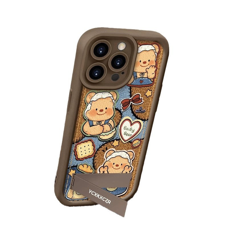 Maillard Butter Bear Apple Phone Case