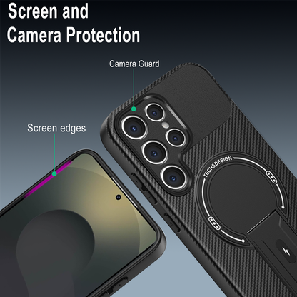 Pindun Magnetic Bracket Samsung Phone Case