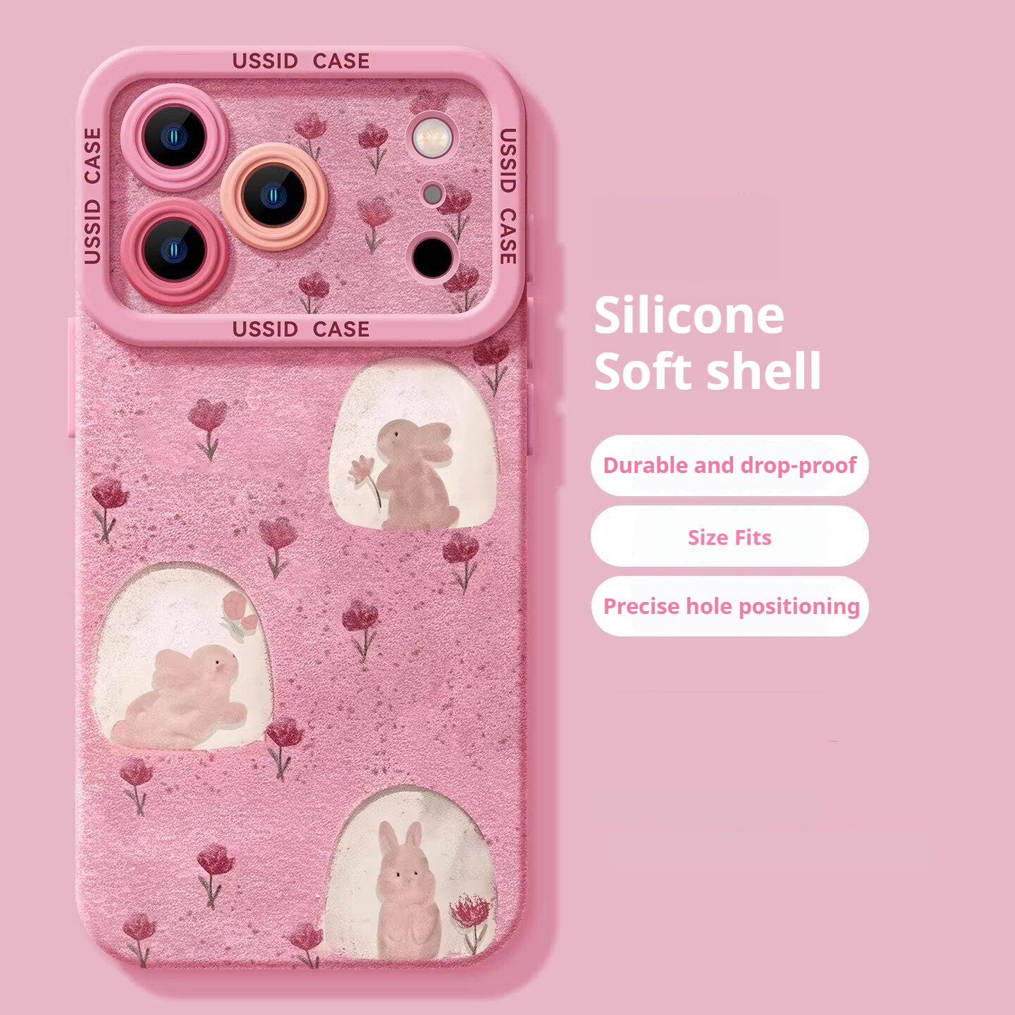 Creative Rabbit Apple Phone Case