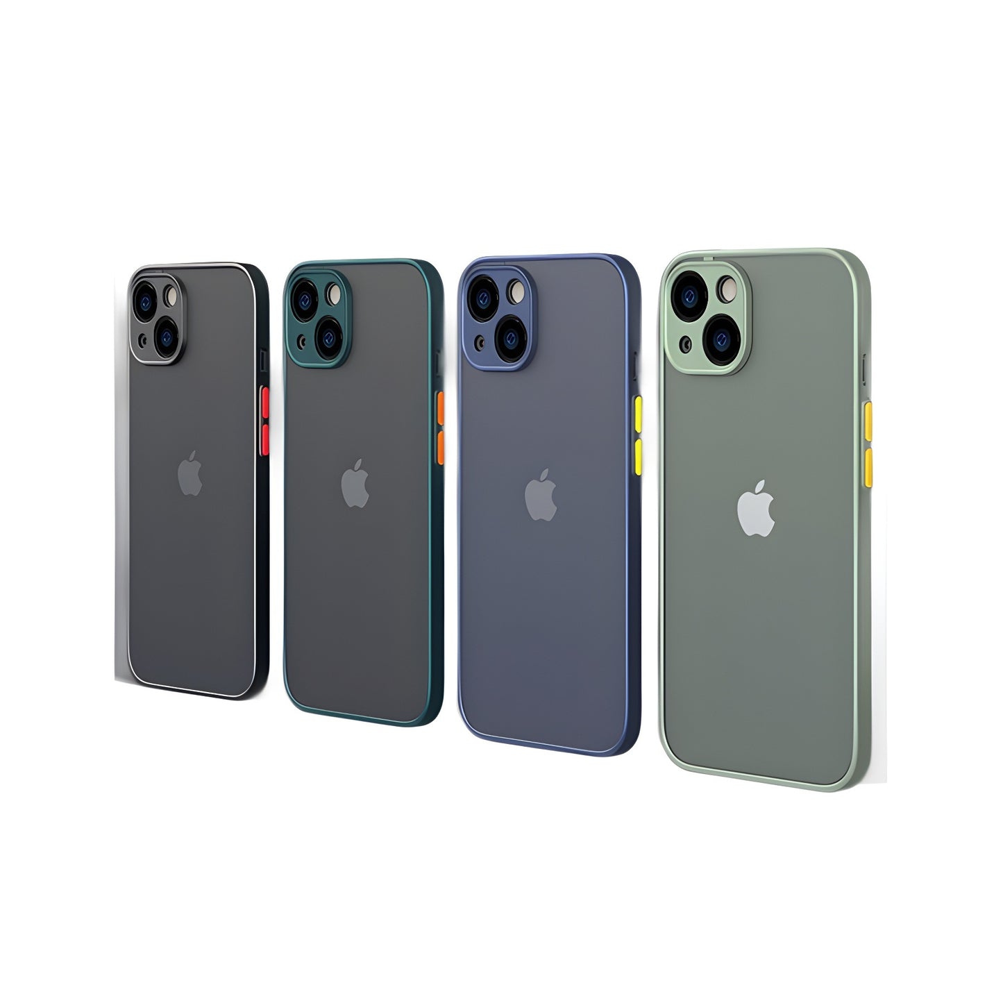 Skin-feeling silicone frosted iPhone case