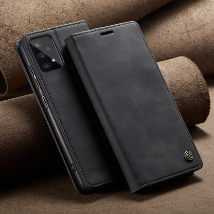 Luxury Leather Bracket Wallet Case For Galaxy