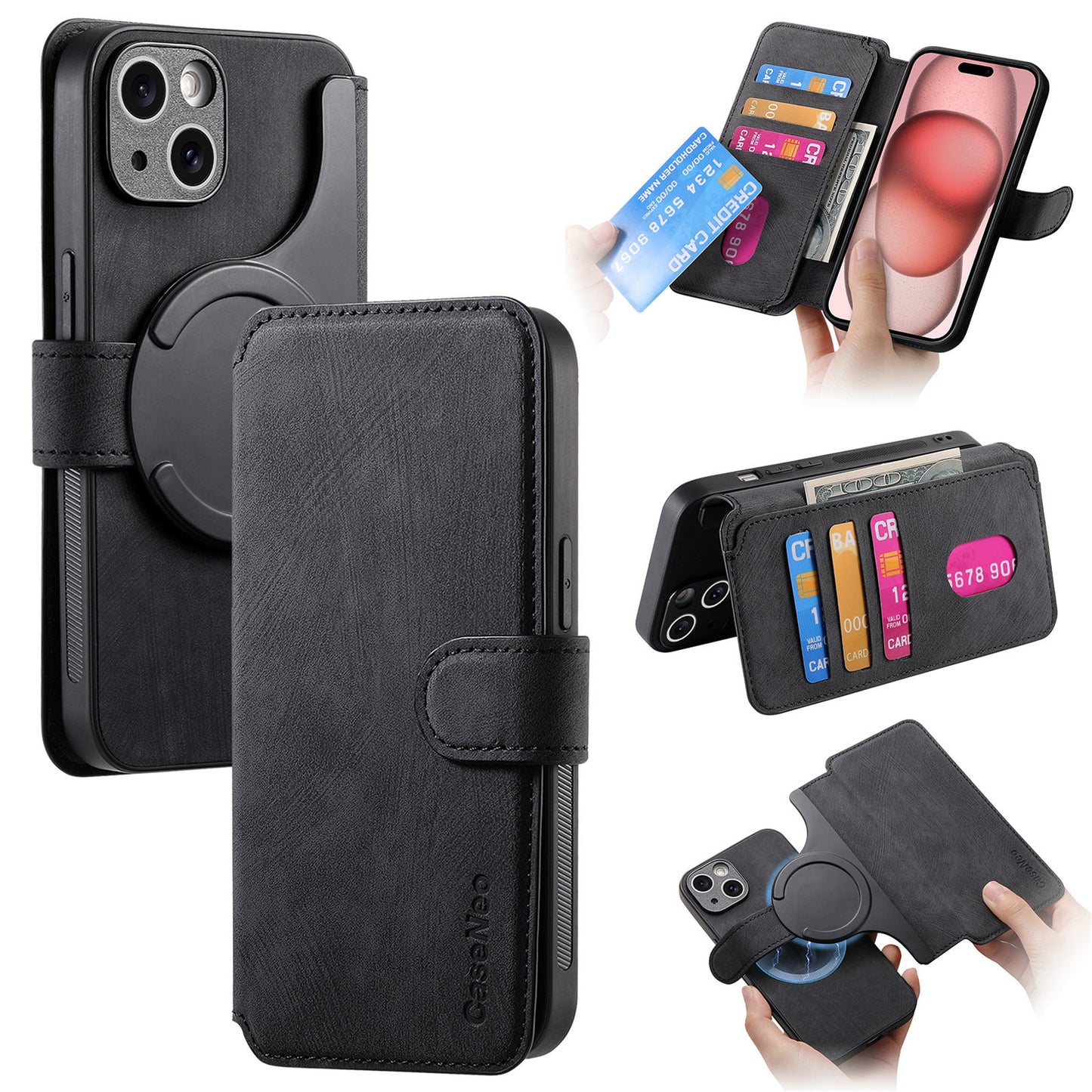 iPhone case magnetic separation function Stylish and practical at the same time