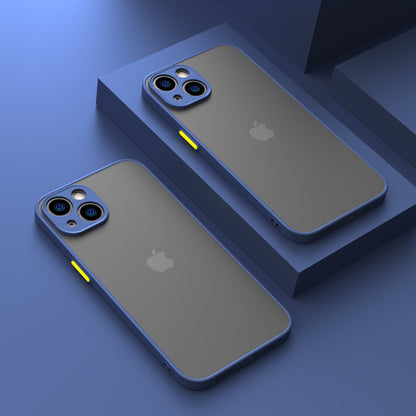 Skin-feeling silicone frosted iPhone case