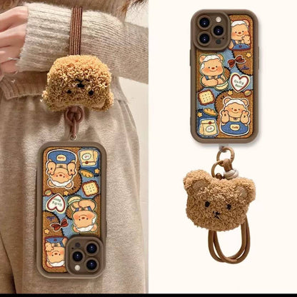 Maillard Butter Bear Apple Phone Case