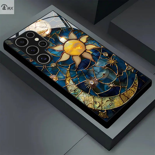 Sun and Moon Flower Samsung Phone Case