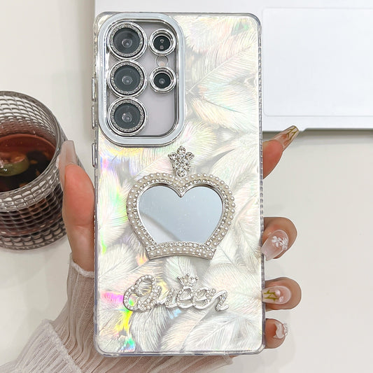 3D mirror letter electroplating Samsung mobile phone case