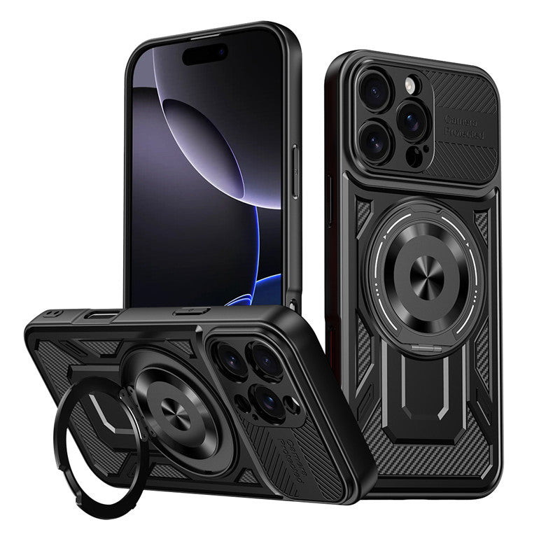 Youjia Rotating Stand Magnetic Apple Phone Case