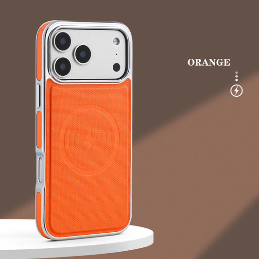 Premium Magnetic Leather iPhone Case