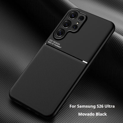 Minimalist textured magnetic Samsung phone case