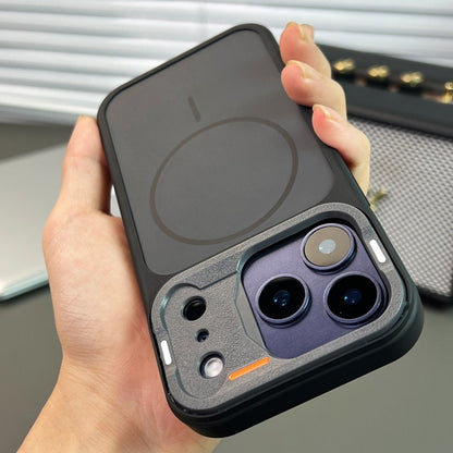 Skin-like frosted magnetic Apple phone case