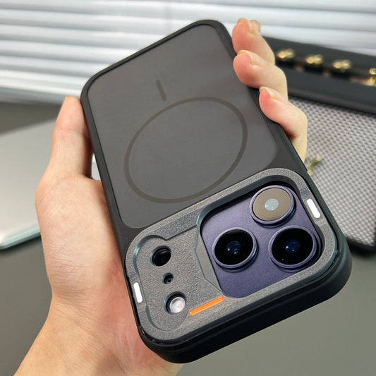 Skin-like frosted magnetic Apple phone case