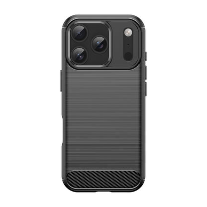 Full-coverage shockproof brushed Apple phone case