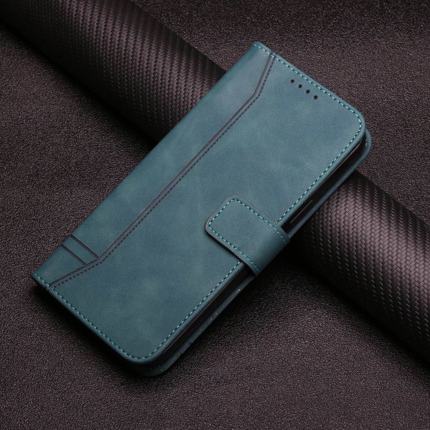 Simple retro flip phone case with SIM card slot for Apple phones