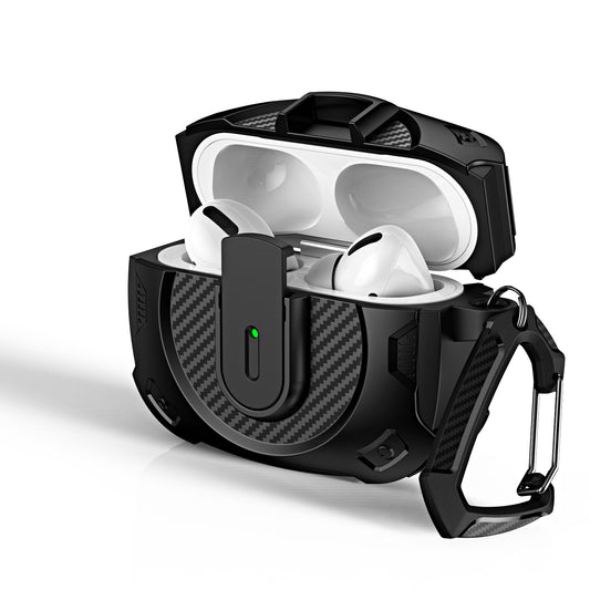 Cool mecha Apple earphone case