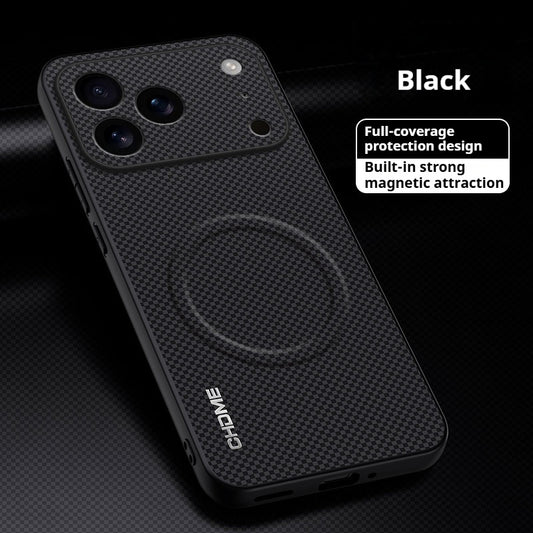 Marked magnetic anti-drop Apple phone case