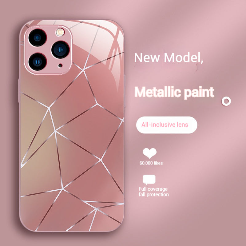 Creative Aurora Star Apple Phone Case