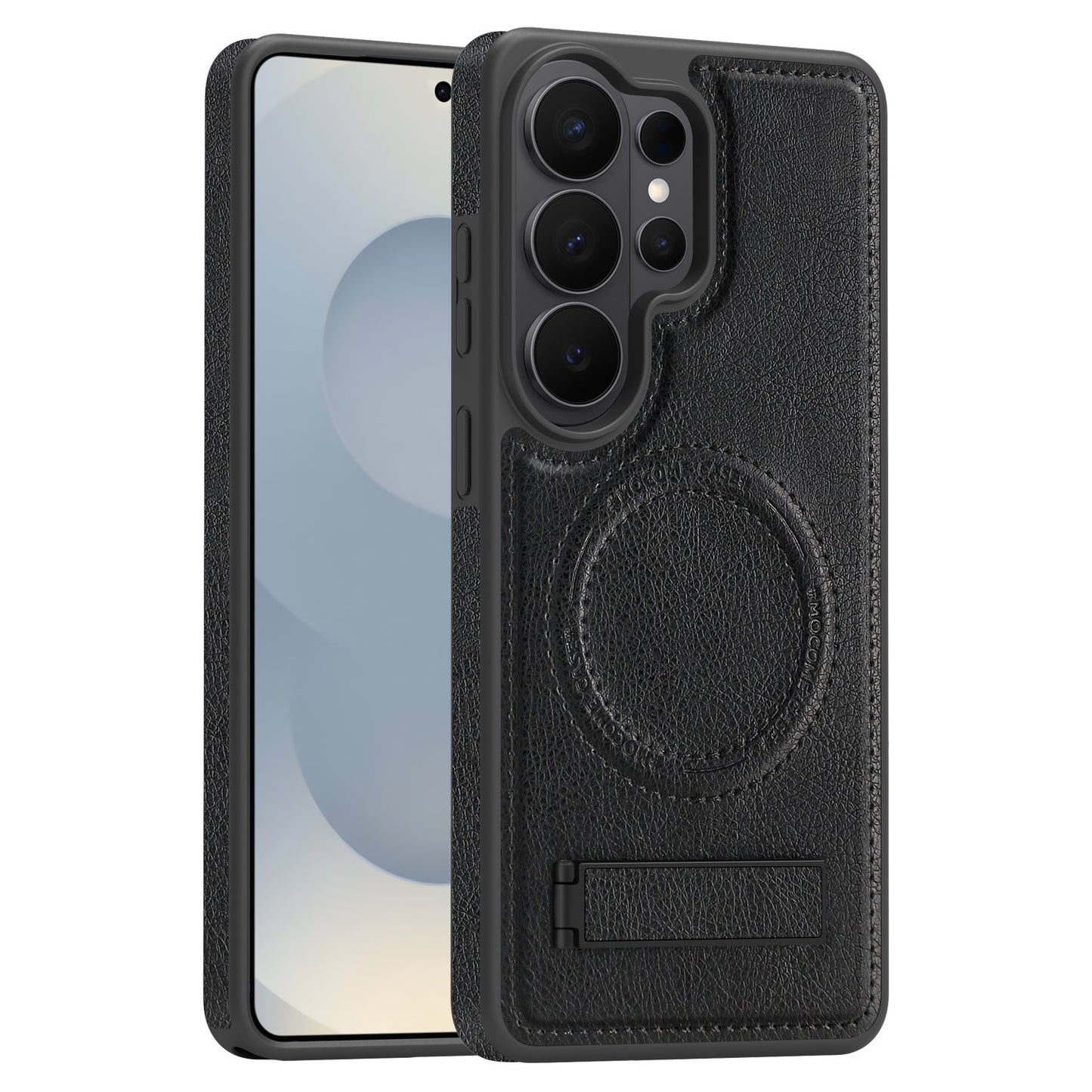 Jingdun Magnetic Stand Leather Case for Samsung Phones
