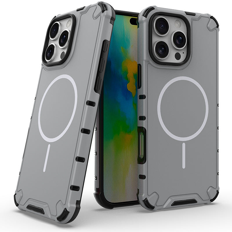 Skin-friendly magnetic heat dissipation Apple phone case