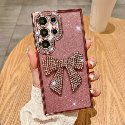 Bow Glitter Samsung Phone Case