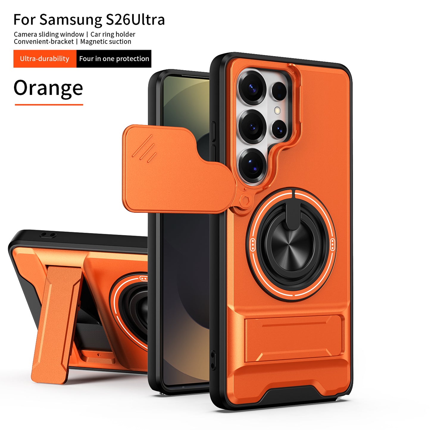 Anti-drop stand magnetic Samsung phone case