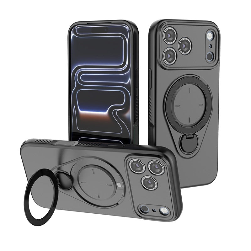 Ring Shield Magnetic Stand Apple Phone Case