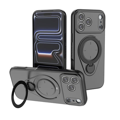 Ring Shield Magnetic Stand Apple Phone Case