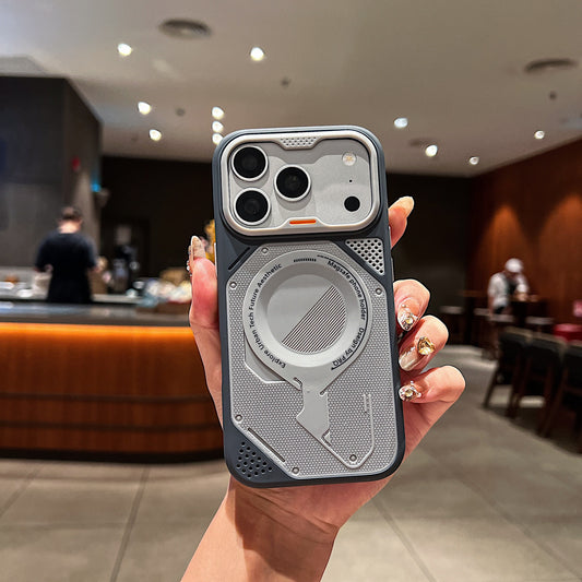 Cyber Armor Magnetic Heat Dissipation Apple Phone Case