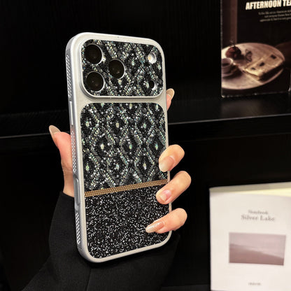Rhinestone Glitter Heat Dissipation Apple Phone Case