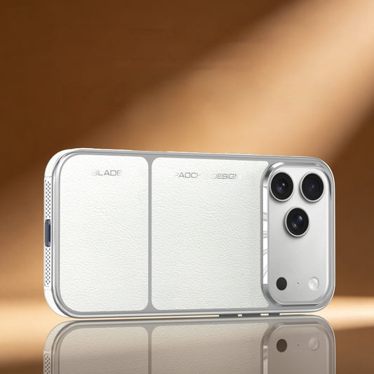 Business-Style Electroplated Magnetic iPhone Case