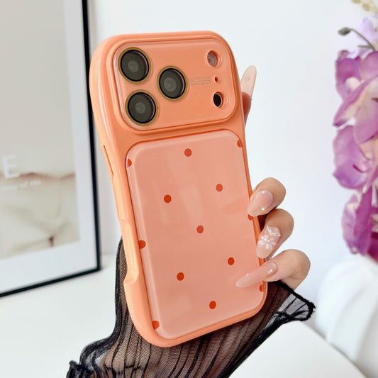 Slim Waist Polka Dot Creative Apple Phone Case