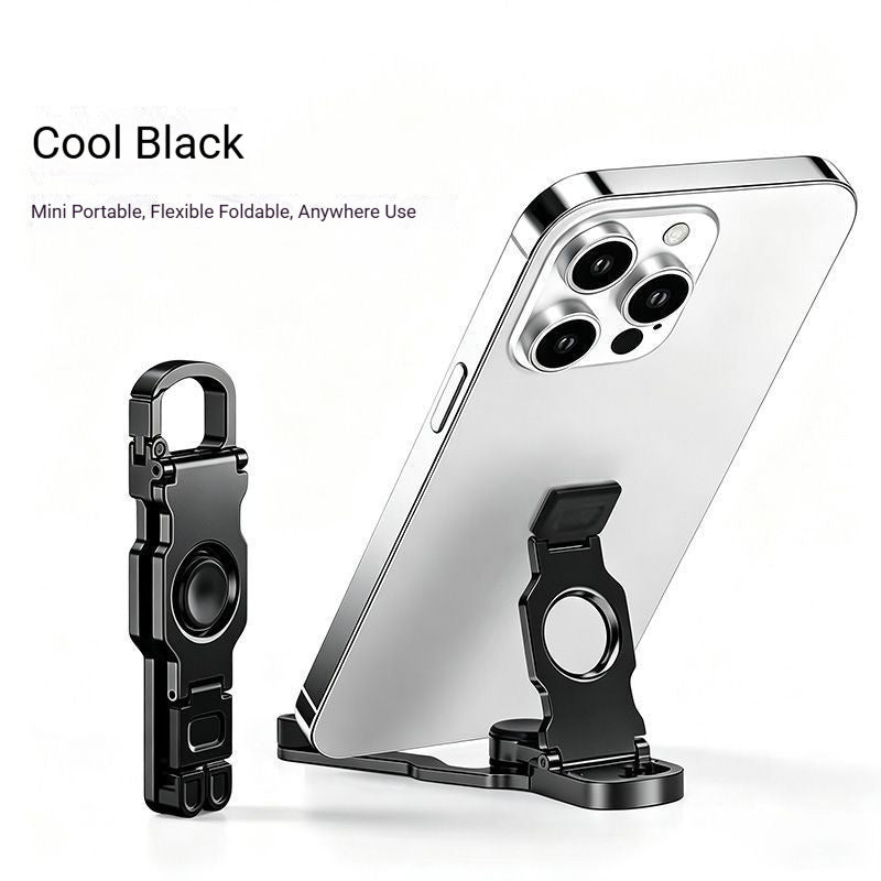 Multifunctional Phone Stand with Fidget Spinner Stress-Relief Feature