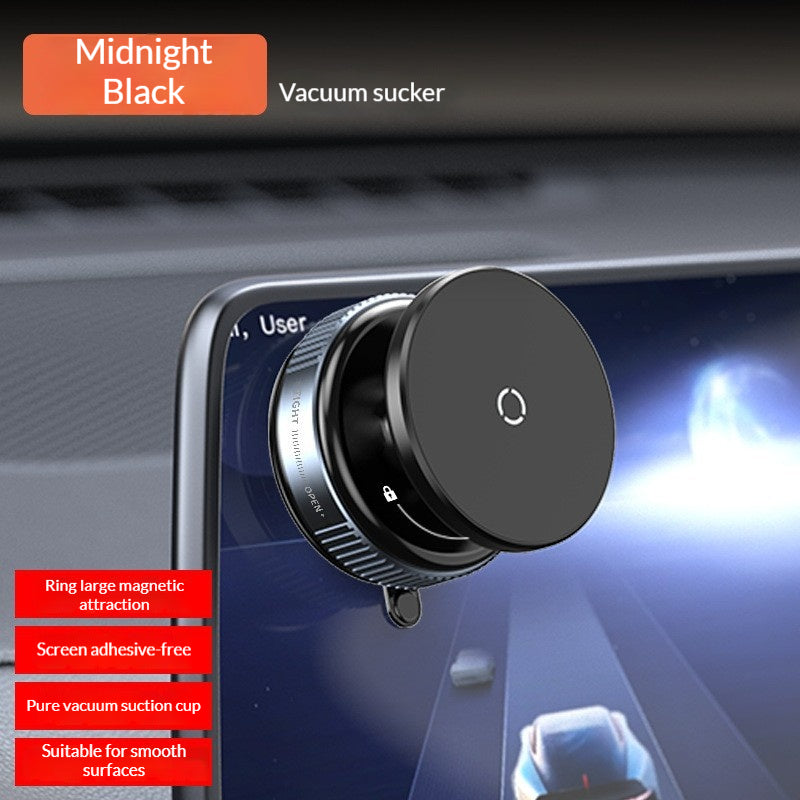 Car vacuum magnetic phone holder