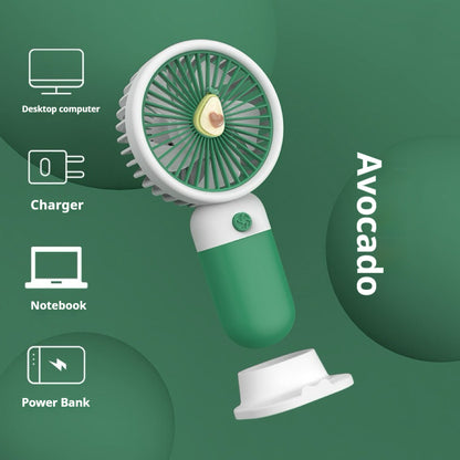 Cartoon cute handheld small fan