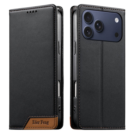 Flip SIM card slot leather case magnetic Apple phone case
