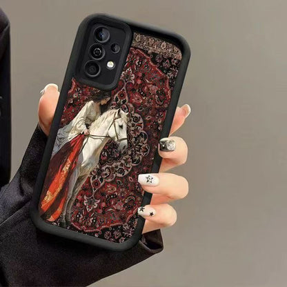 Horse Riding Girl Samsung Phone Case