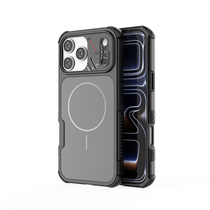 Shield anti-drop magnetic Apple phone case