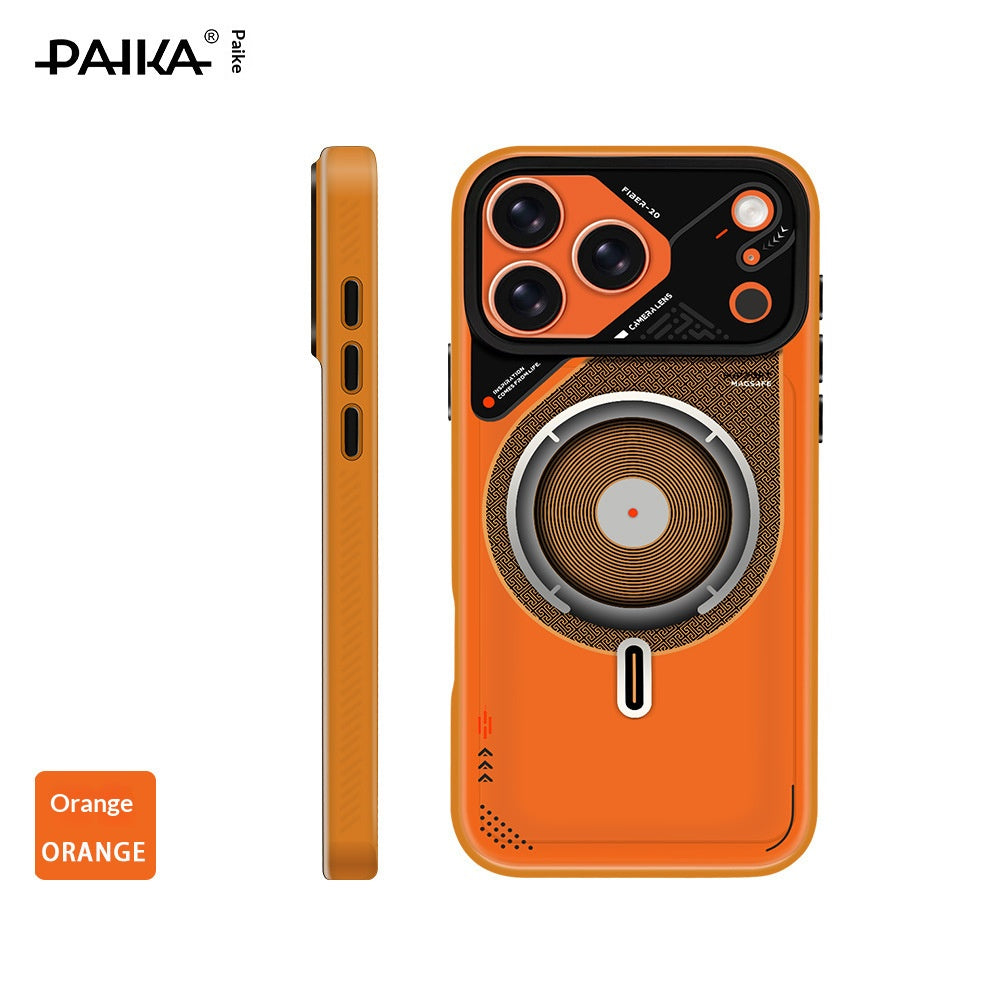 Magnetic iPhone case with a matte, skin-like feel