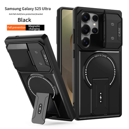 Mecha Stand Magnetic Samsung Phone Case