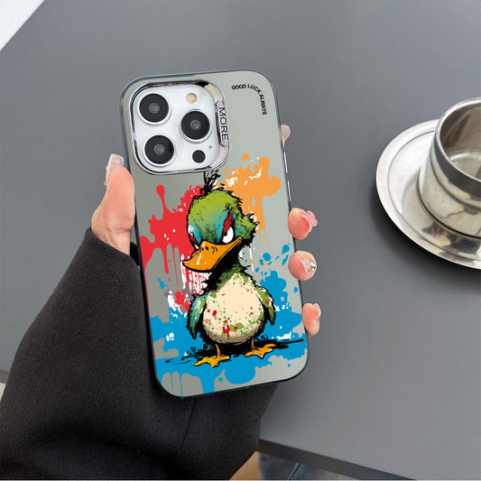 Trendy hip-hop graffiti iPhone case