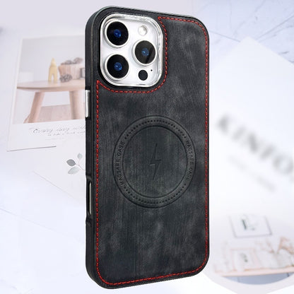 Leather Lightning Magnetic iPhone Case