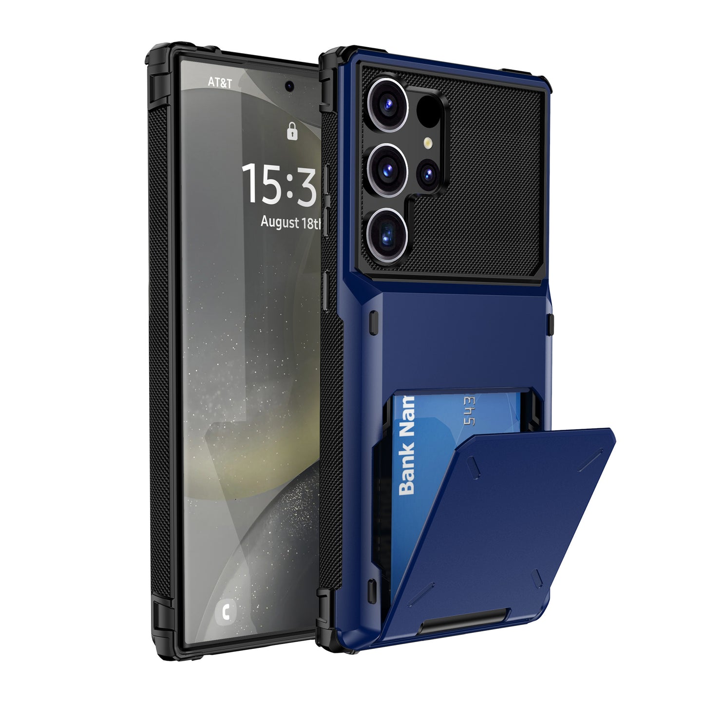 Flip SIM card slot Samsung phone case