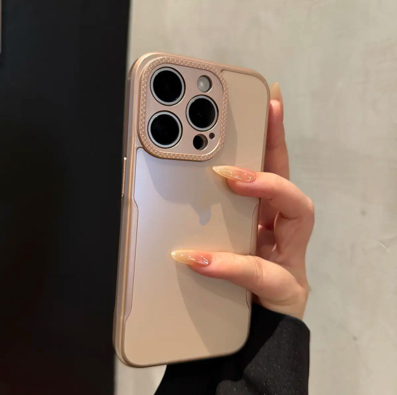 AG Frosted Blade Slim Waist Apple Phone Case