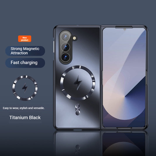 Iridescent Foldable Magnetic Z Fold Case