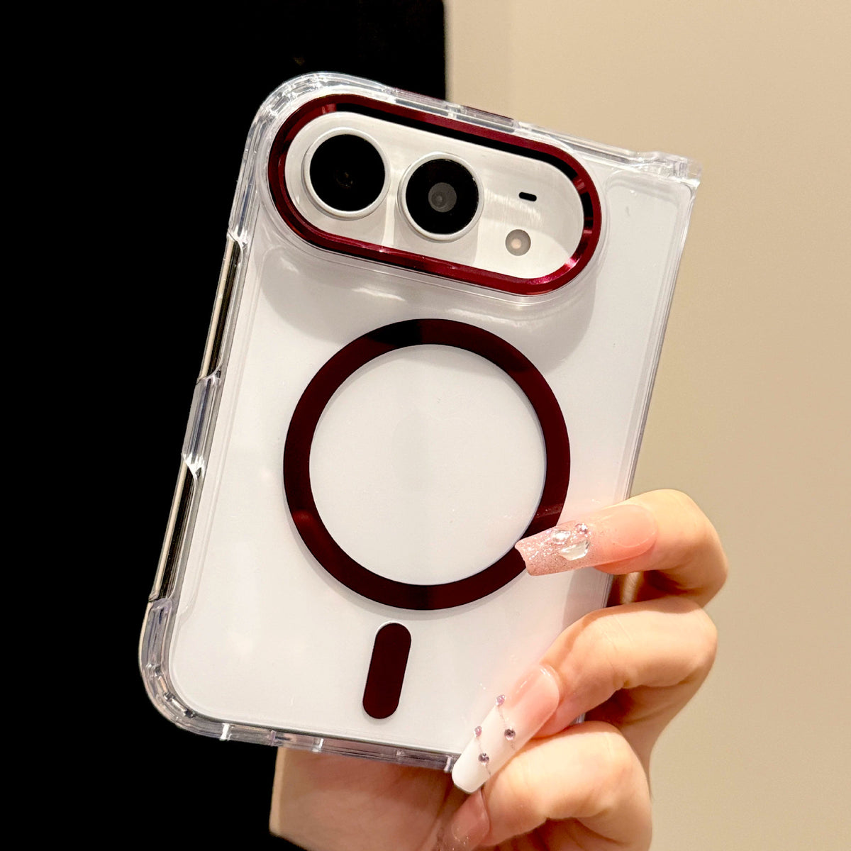Transparent Magnetic Acrylic Case for Apple Duo