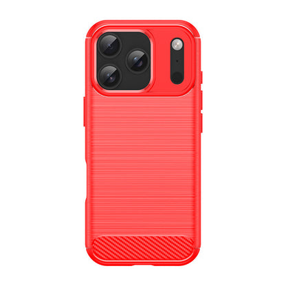 Full-coverage shockproof brushed Apple phone case