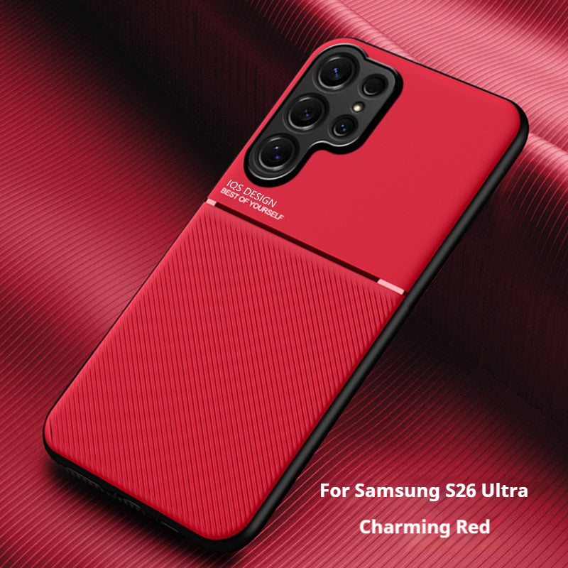Minimalist textured magnetic Samsung phone case